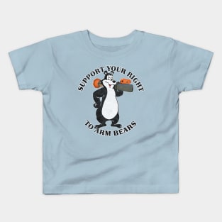 Support Your Right To Arm Bears Kids T-Shirt